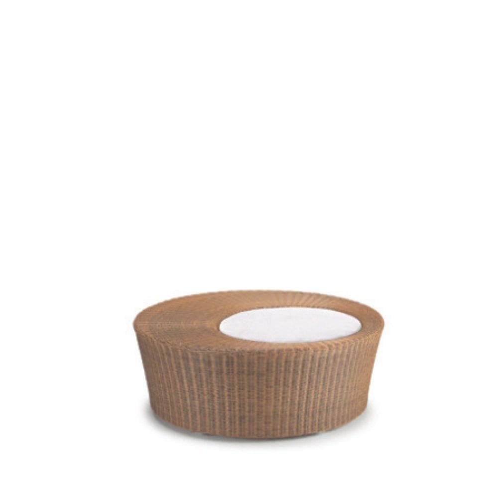 Dedon Hemisphere Orta Sehpa Q:120 cm Naturel