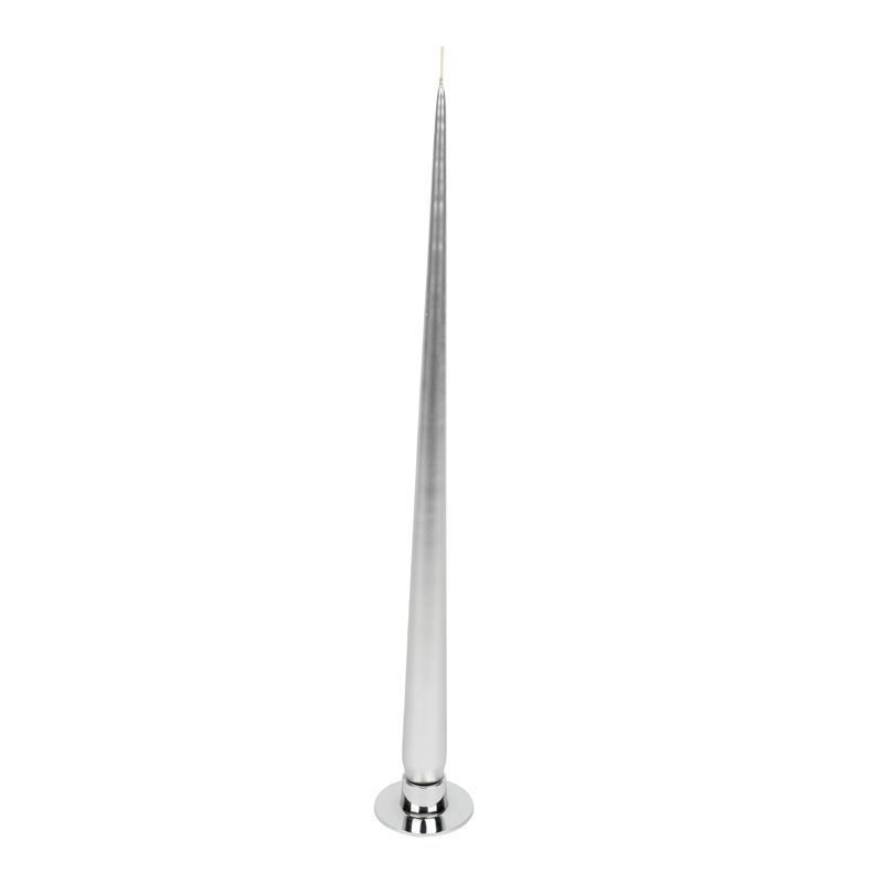 Mum Simli Gri Mat H:42 cm