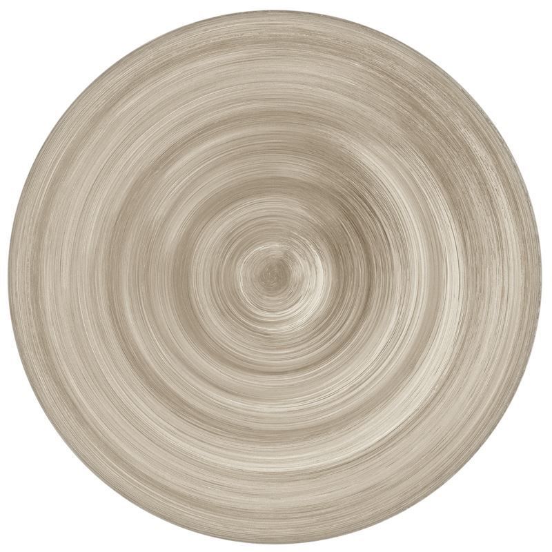 6'lı Tatlı Tabağı Taupe 23 cm