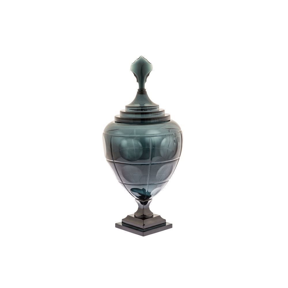 Bohemia Vazo Deniz Mavisi H:57 cm