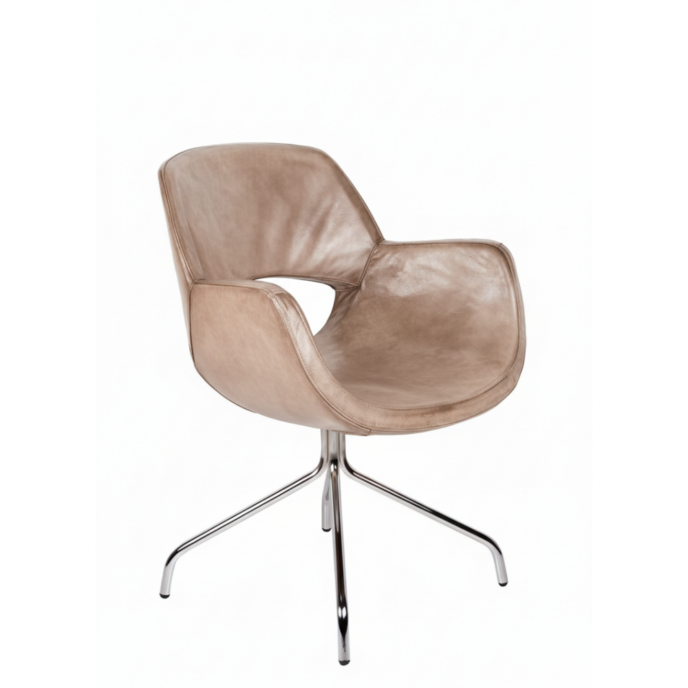 Lorenzo Deri Sandalye Lampre Gri