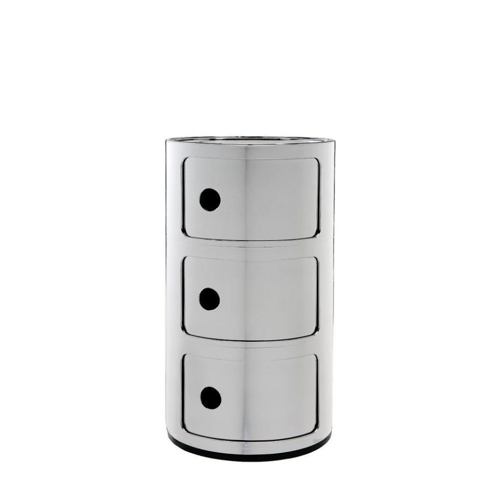 Componibili 3 Çekmeceli Modül Krom