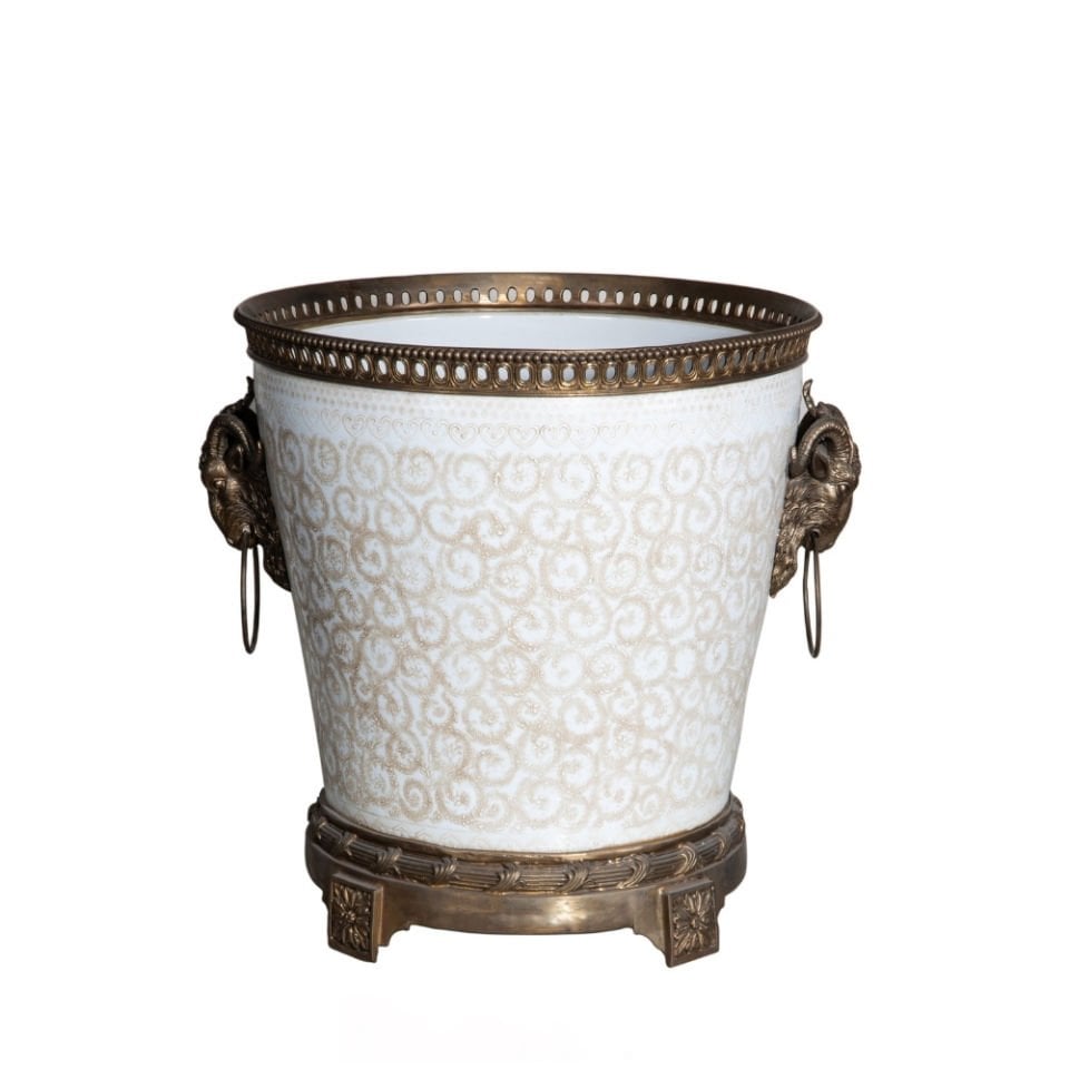 Asiatides Bay Leaf Bronz Kenarlı Kaşpo