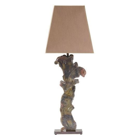 Bordeaux Kare Abajur Şapkası H:24 cm