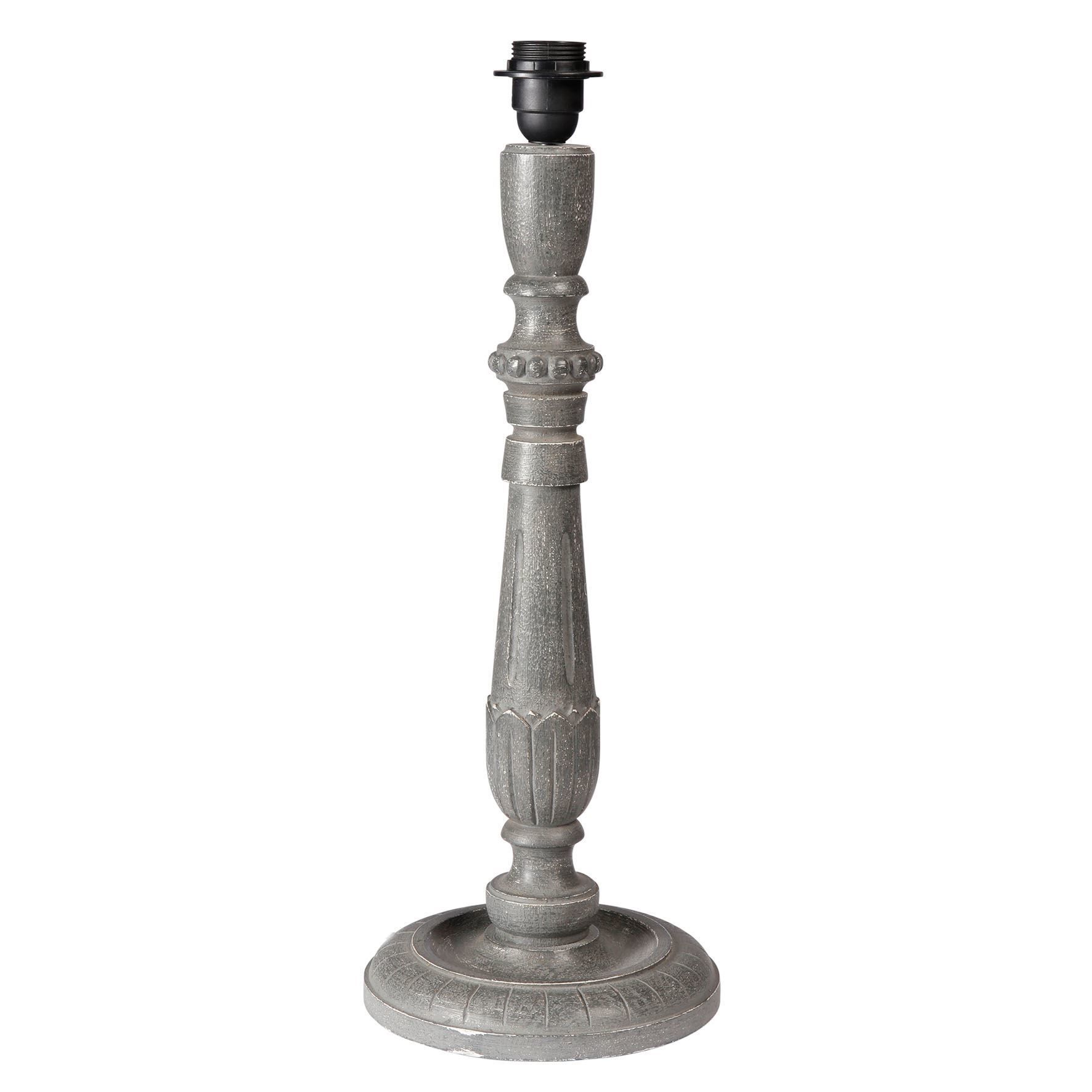 Pompei Açık Gri Abajur Ayağı H:47 cm