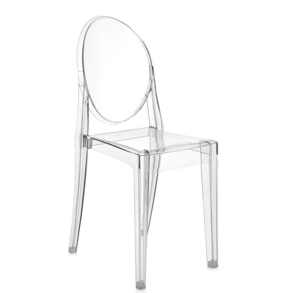 4'lü Victoria Ghost Sandalye Şeffaf