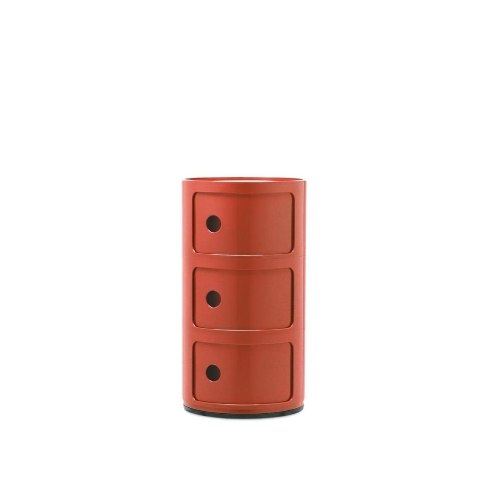 Kartell Componibili 3 Çekmeceli Turuncu Modül