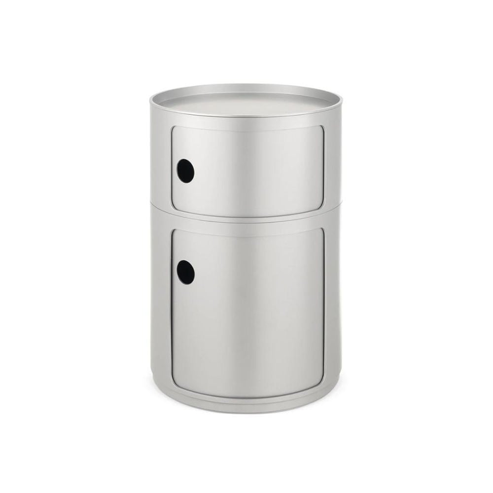 Kartell Componibili Gümüş Set-2