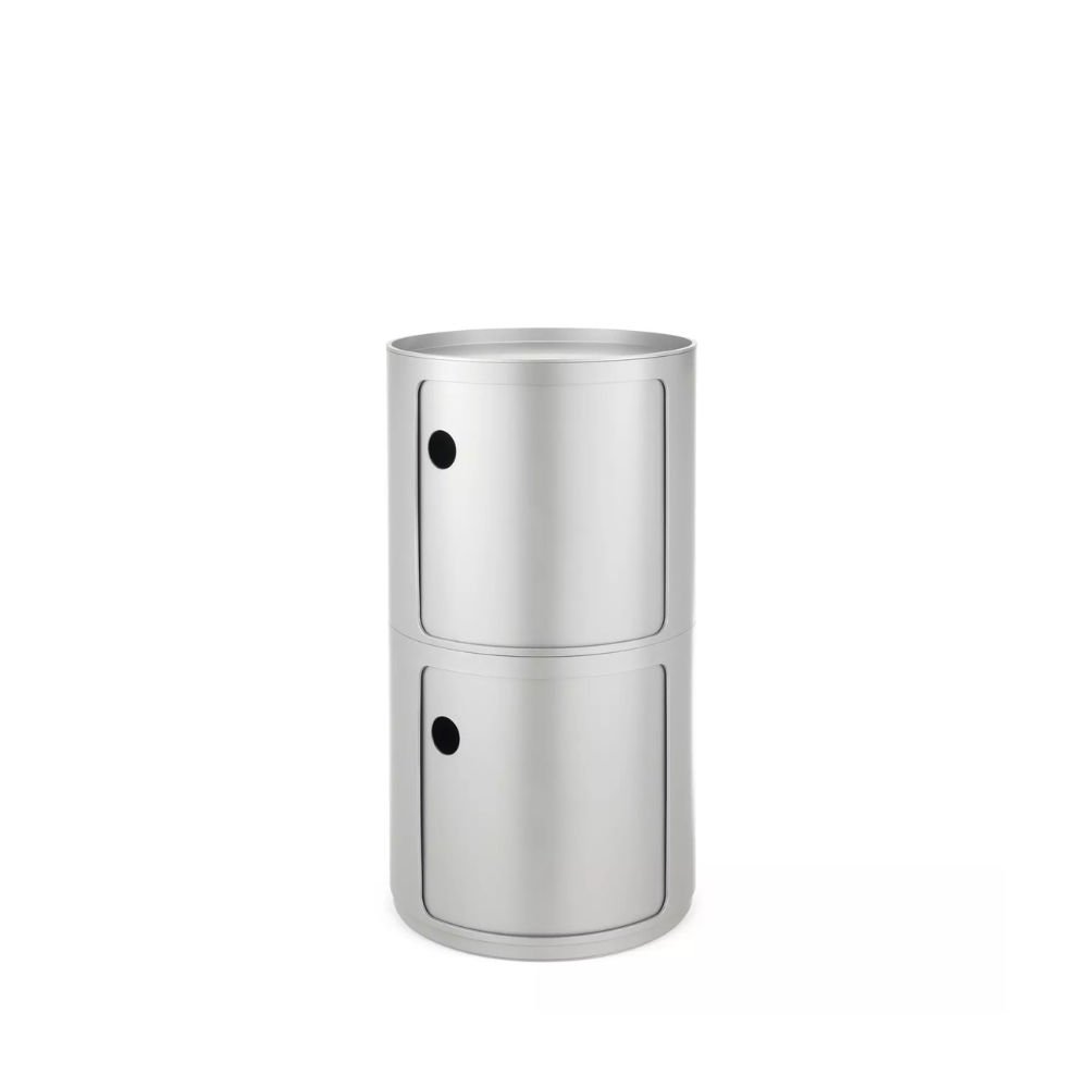 Kartell Componibili Gümüş Set-4