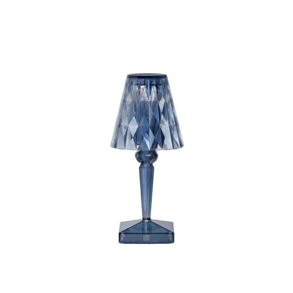 Kartell Battery Gök Mavisi Masa Lambası
