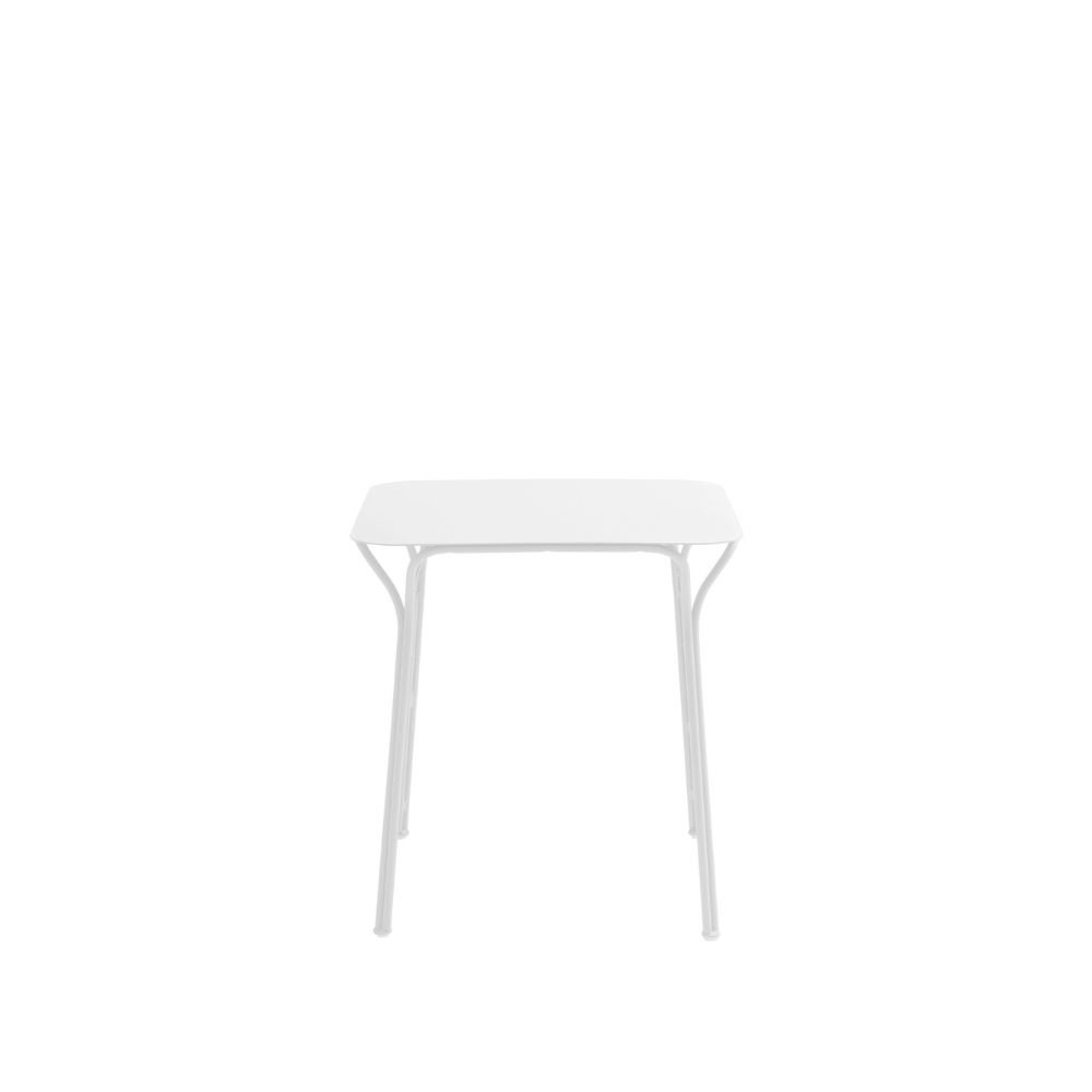 Kartell Hiray Beyaz Kare Masa
