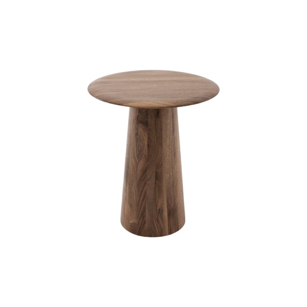 Gazzda Mushroom Ceviz Yan Sehpa Q:40 cm