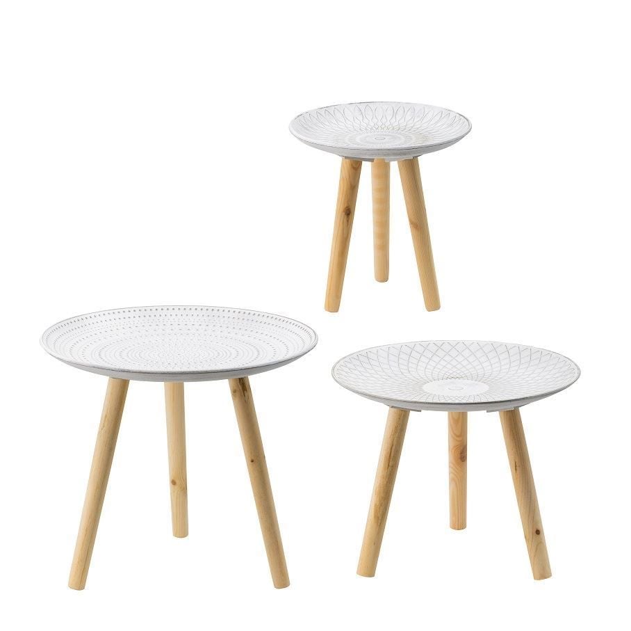 Zigon 3'lü Sehpa