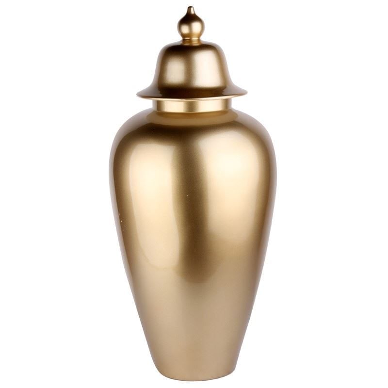 Seramik Gold Vazo 82cm