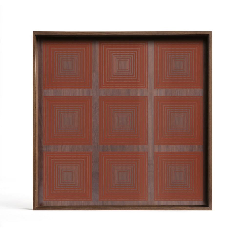 Tepsi Cam Pumpkin Kare 38x38x4 cm