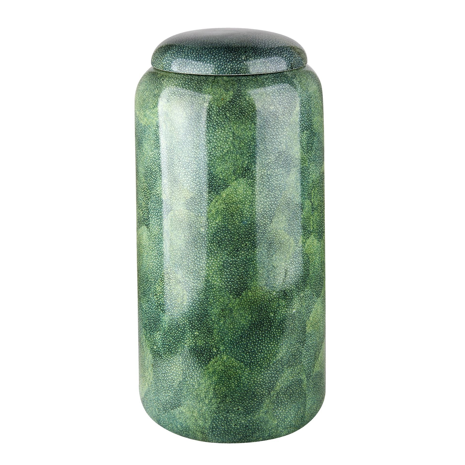 Shagreen Yeşil Vazo 47cm