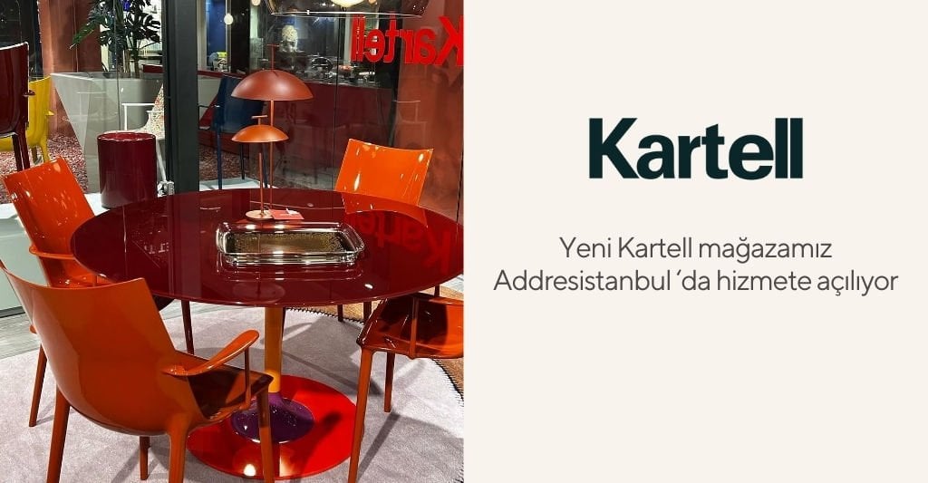 Yeni Kartell mağazamız Addresistanbul'da