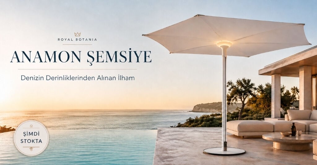 Denizin Derinliklerinden Doğan Tasarım: Royal Botania Anamon Şemsiye