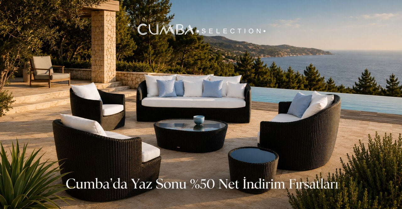 Cumba’da Yaz Sonu %50 Net İndirim Fırsatları