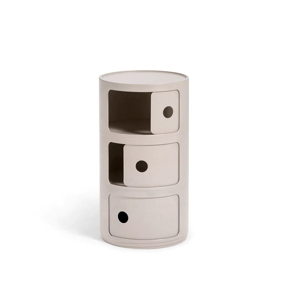 Componibili Bio 3 Çekmeceli Modül Krem