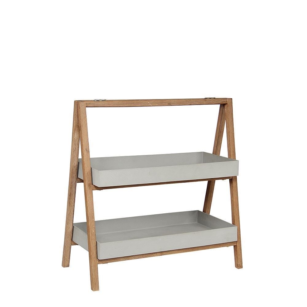Sandstone Çiçeklik Naturel Ahşap H:100 cm
