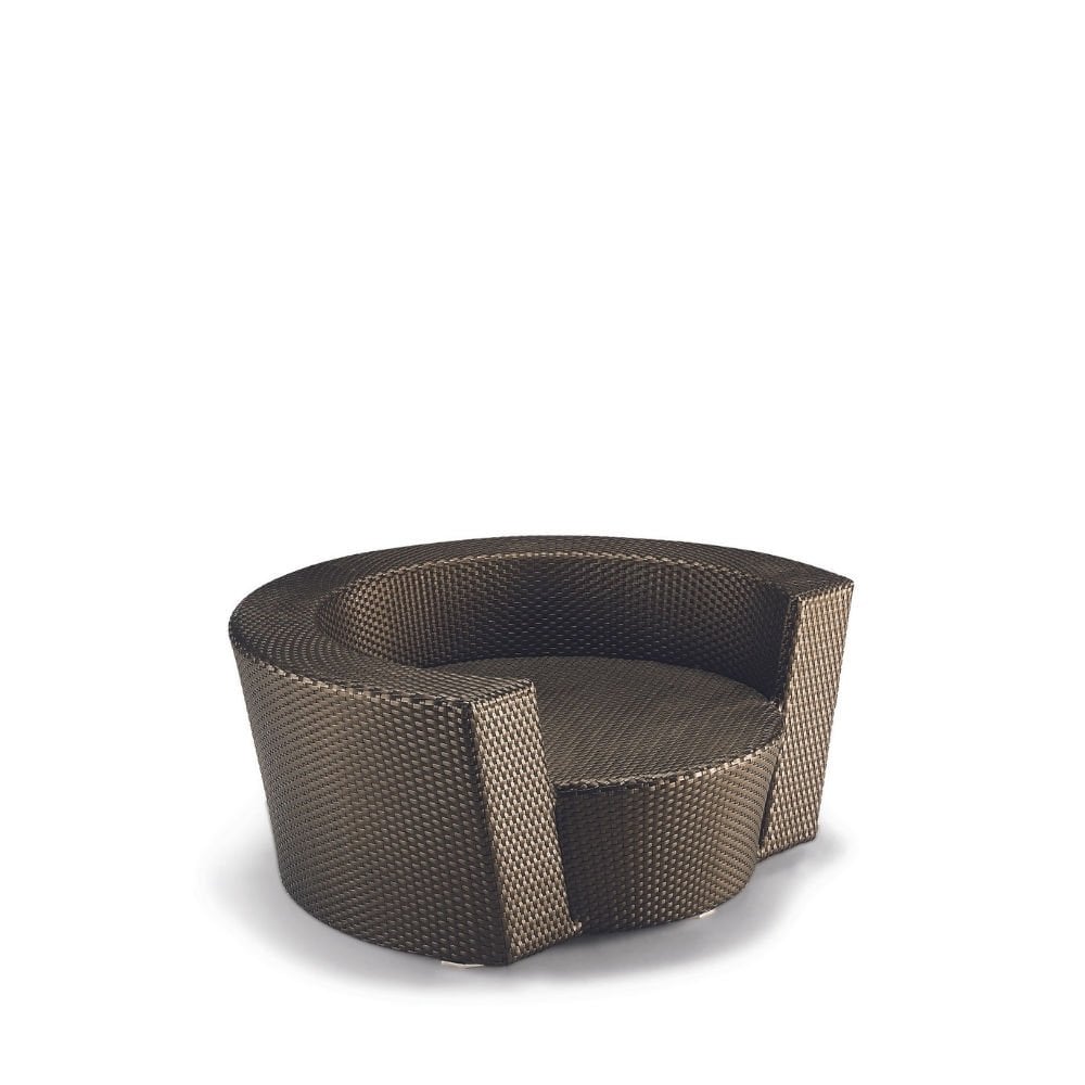 Dedon Hemisphere Tabure Bronz