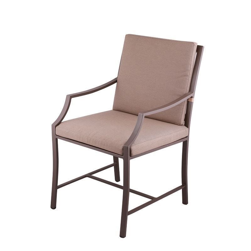 Agosto Kollu Sandalye Kahverengi