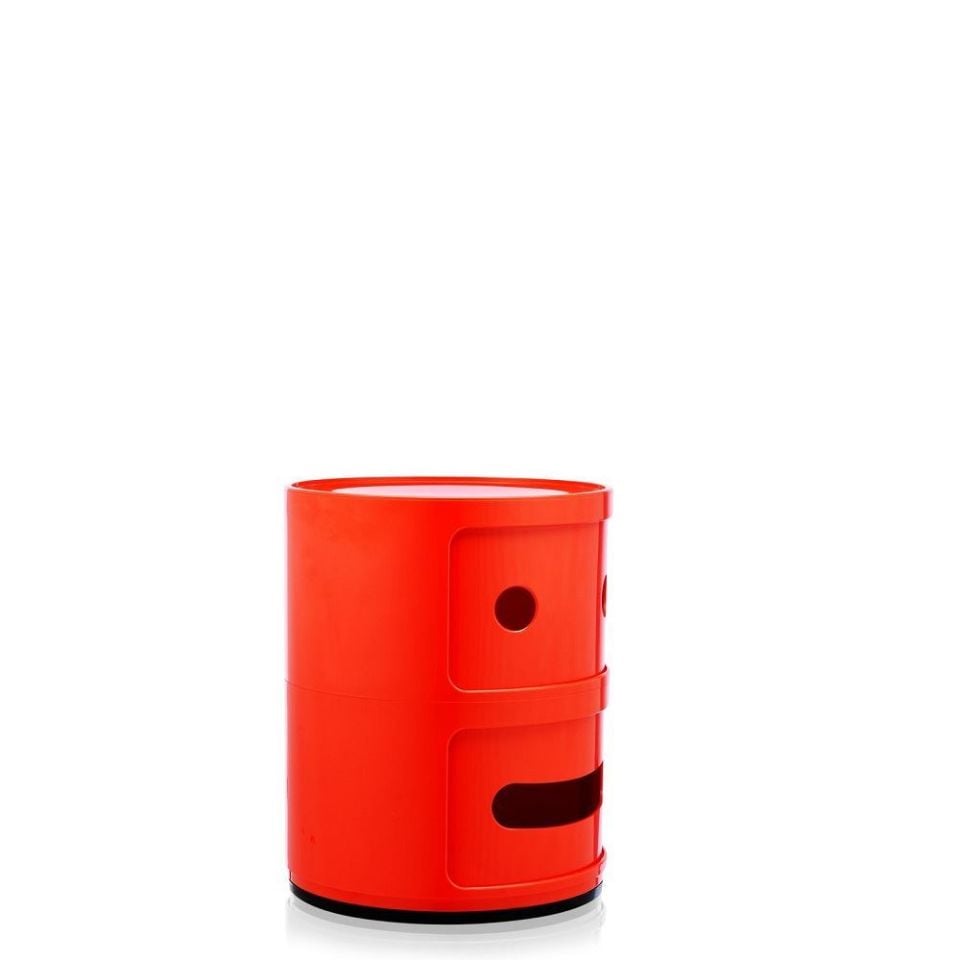 Componibili Smile 2 Çekmeceli Kırmızı