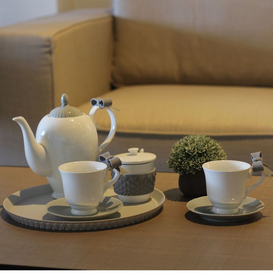 Kapaklı Mug Gri