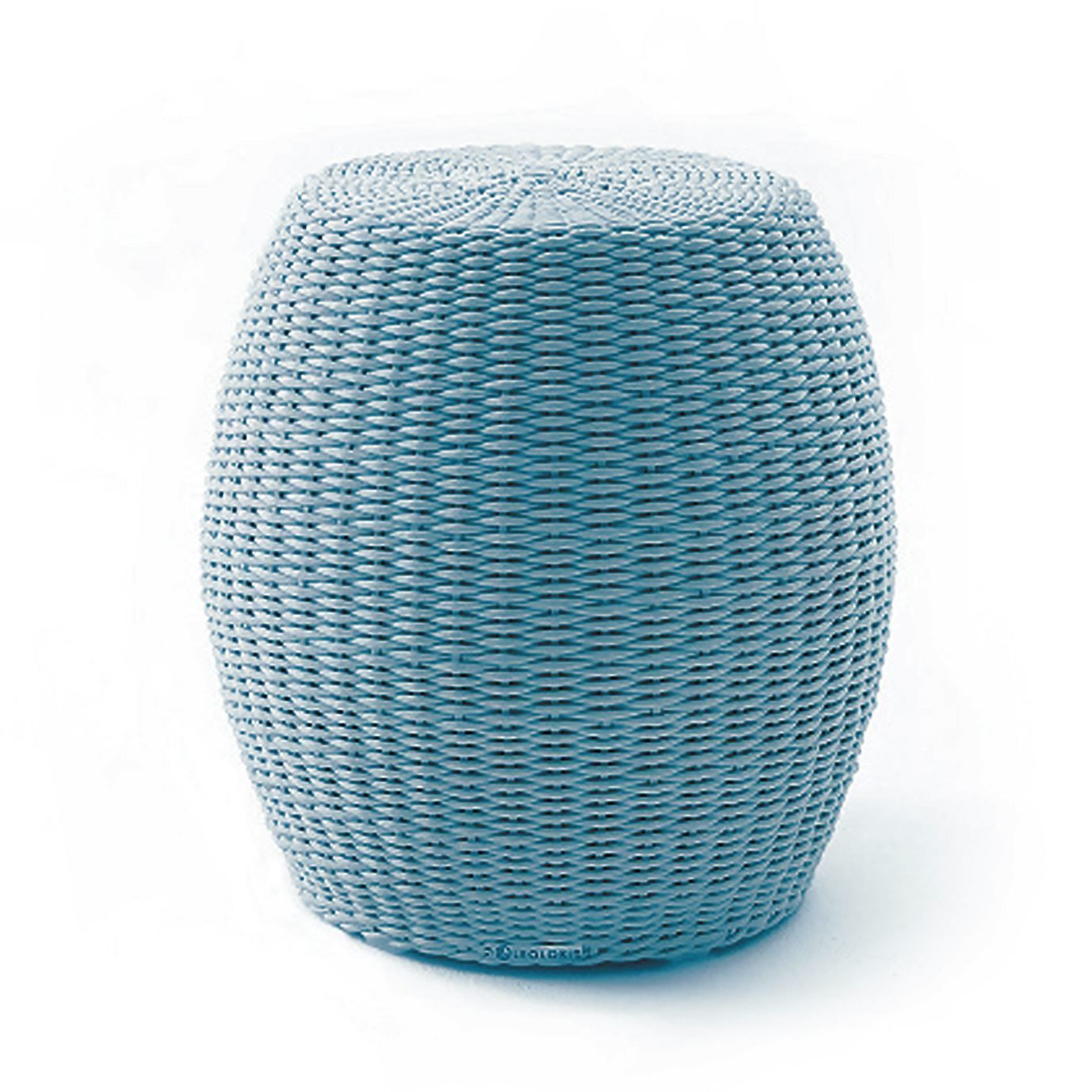 Fıçı Puf Açık Mavi 45x45 cm
