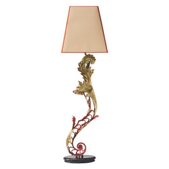 Bruges Kirmizi Fitilli Abajur Şapkası H:30 cm
