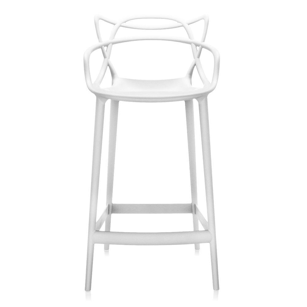 Masters Bar Sandalyesi Beyaz H:99 cm