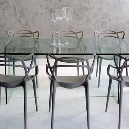 2'li Gri Masters Sandalye