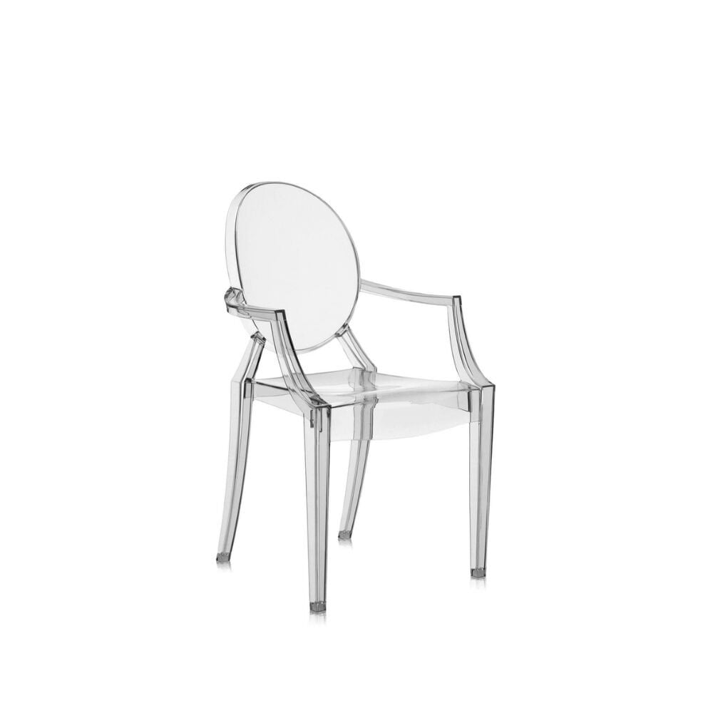 2'li Kartell Louis Ghost Füme Sandalye