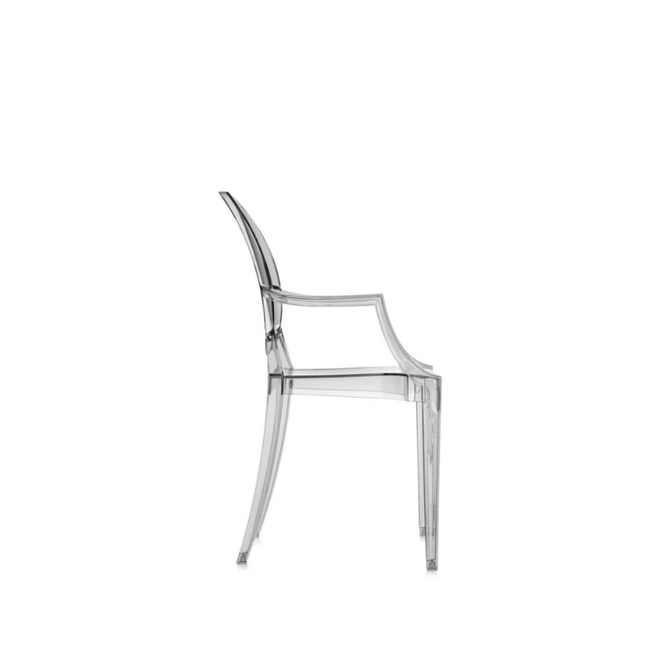 2'li Kartell Louis Ghost Füme Sandalye
