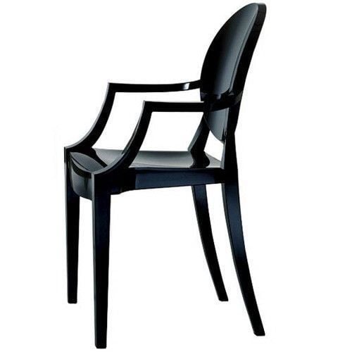 Kartell Louis Ghost Siyah Sandalye