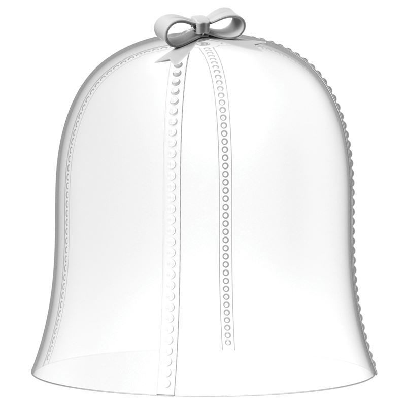 Fiyonklu Kapak Q:22,5 cm -Beyaz