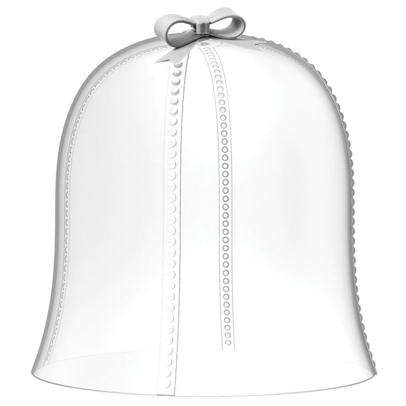 Fiyonklu Kapak Q:22,5 cm -Beyaz