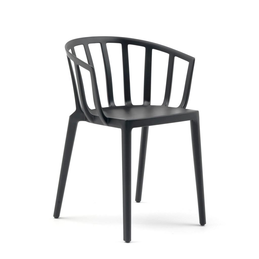 Kartell Venice Sandalye Mat Siyah