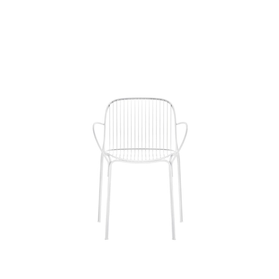 Kartell Hiray Beyaz Kollu Sandalye