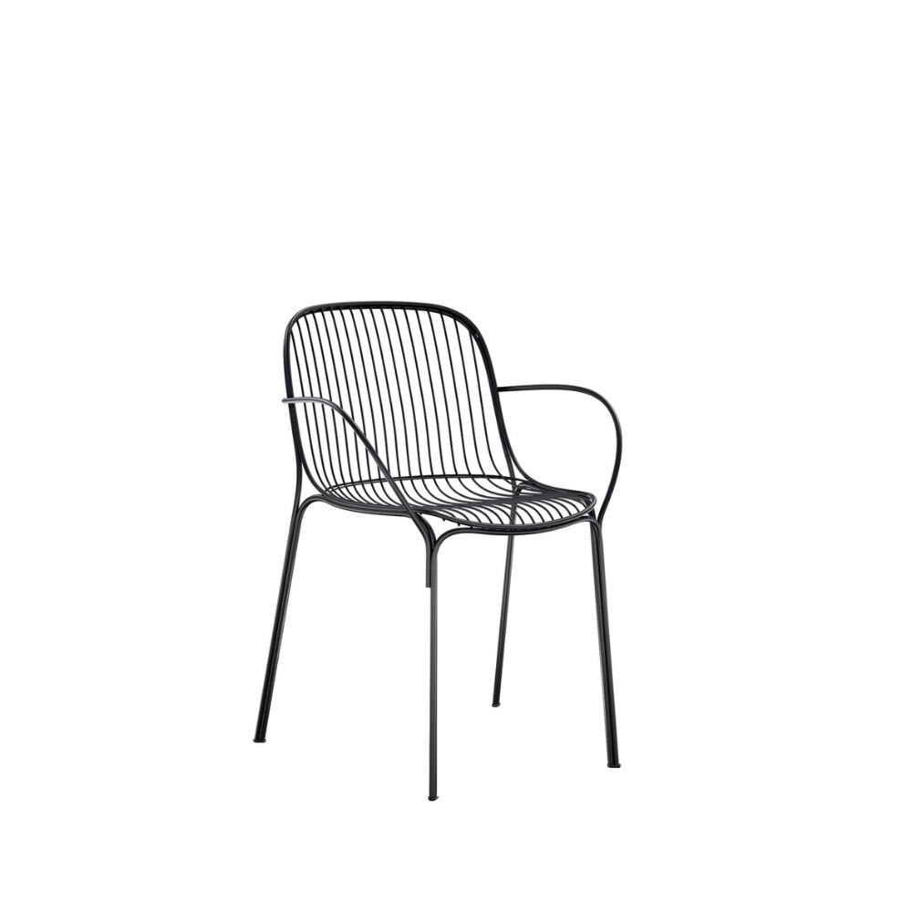 Kartell Hiray Siyah Kollu Sandalye