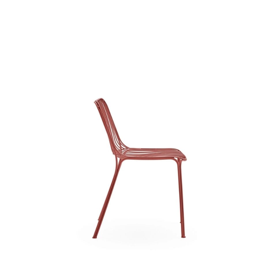 Kartell Hiray Kiremit Kırmızısı Dış Mekan Sandalye