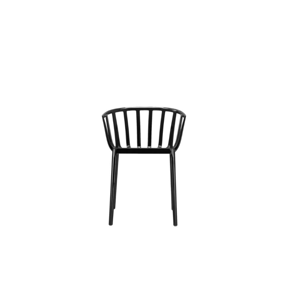 Kartell Venice Parlak Siyah Sandalye