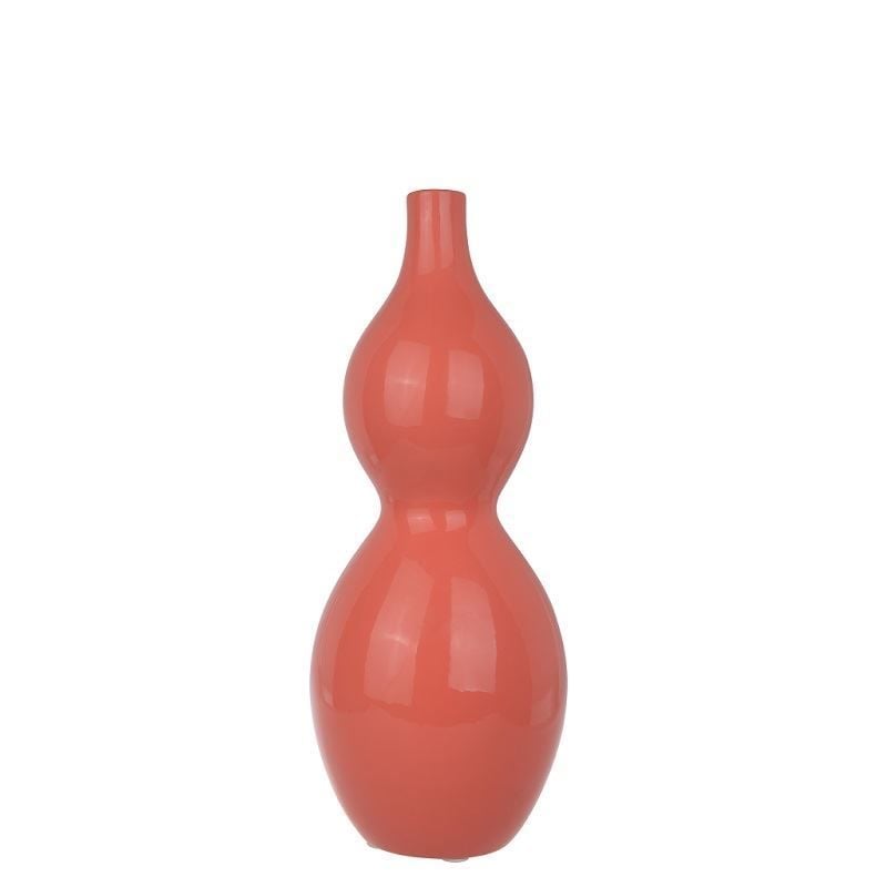Modern Vazo Mercan Renk 36 cm