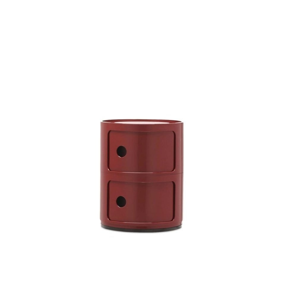 Kartell Componibili 2 Çekmeceli Bordo Modül