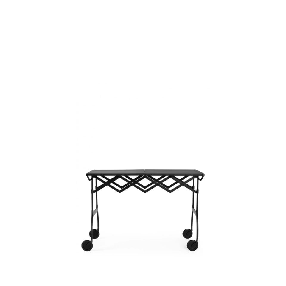 Kartell Battista Siyah Servis Masası