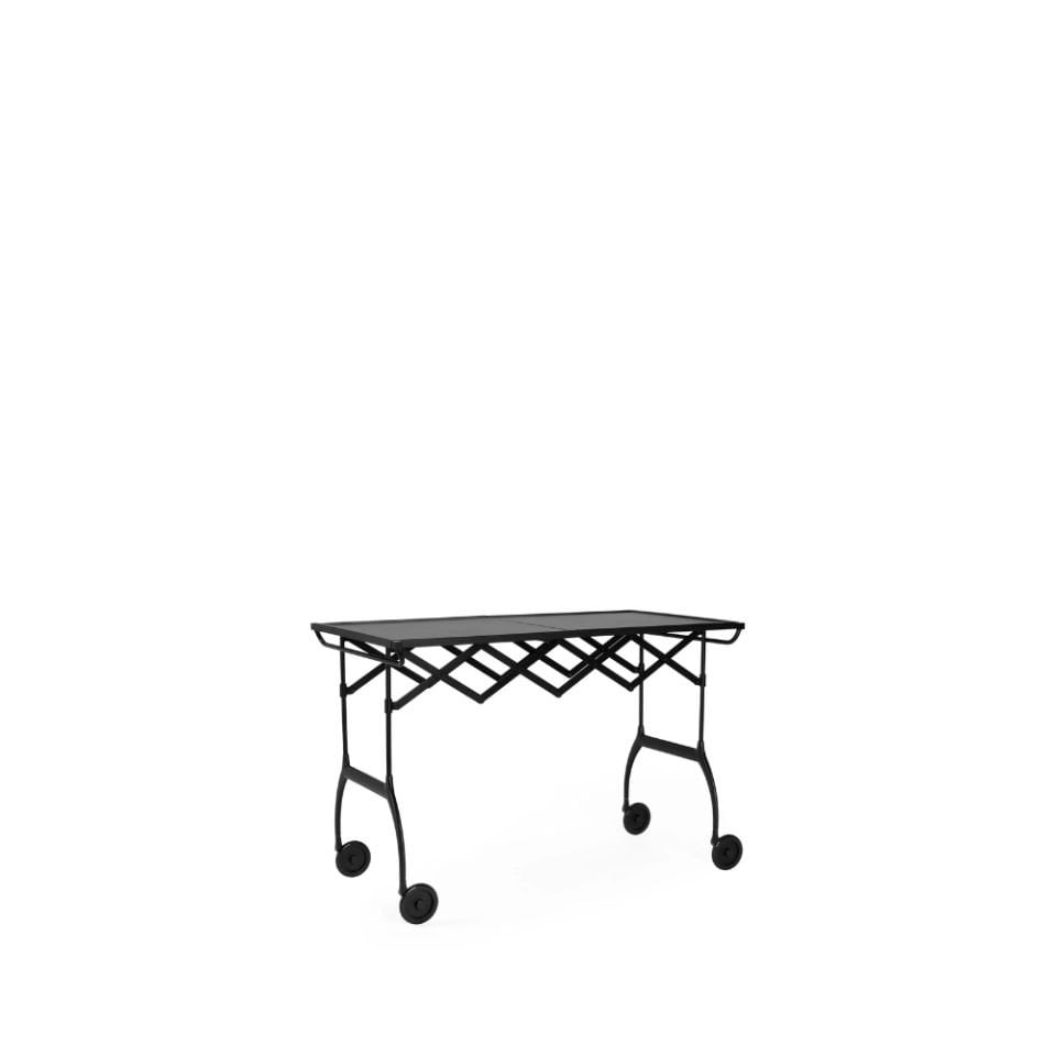 Kartell Battista Siyah Servis Masası