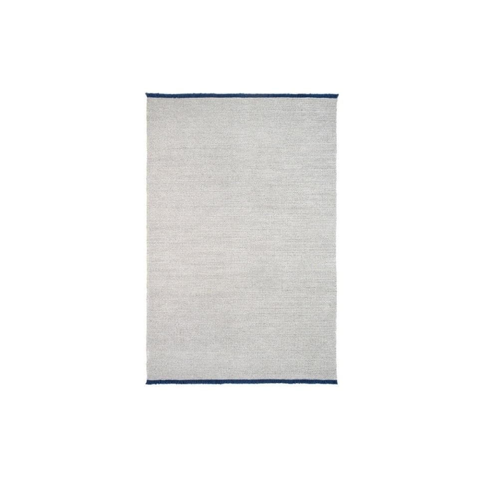 Kartell K-LIM 240x170 cm Gri Mavi Saçaklı Halı