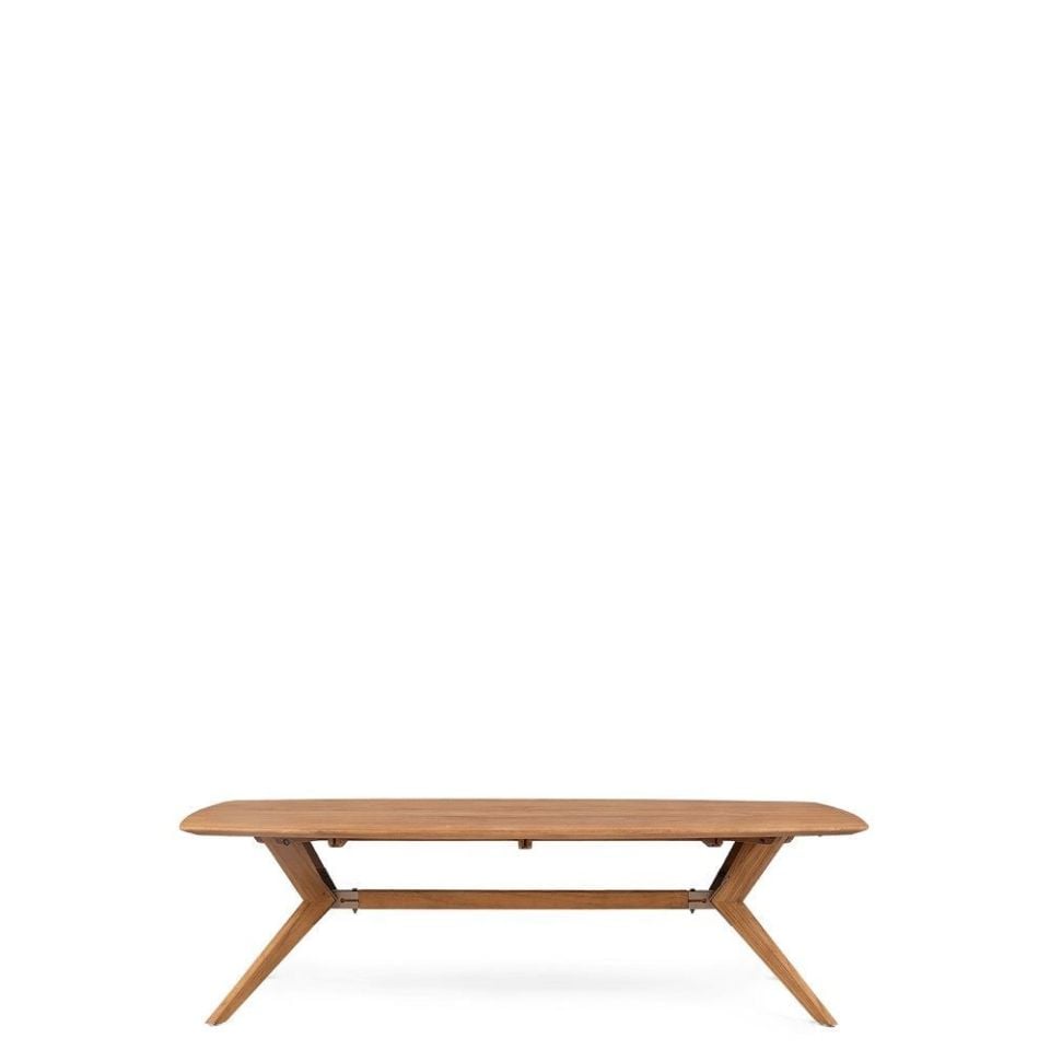 Kupu-Kupu Elips Vintage Sehpa 140 cm
