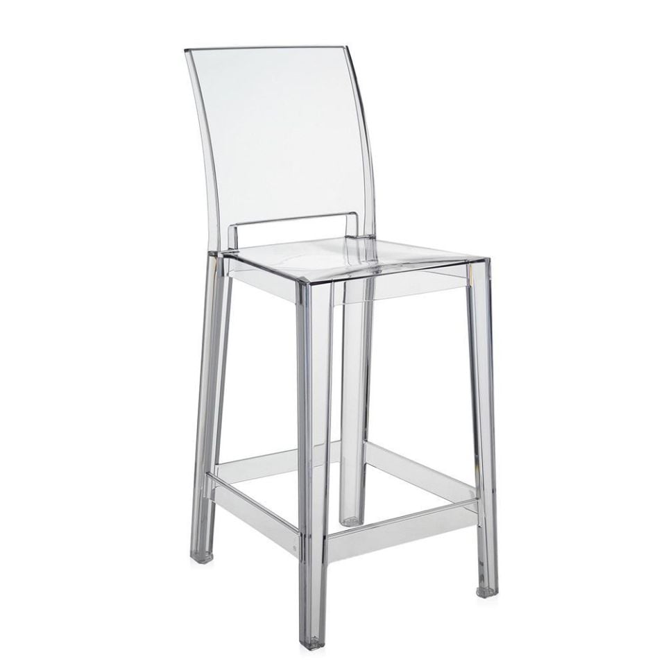 One More Please Bar Sandalyesi Şeffaf H:100 cm